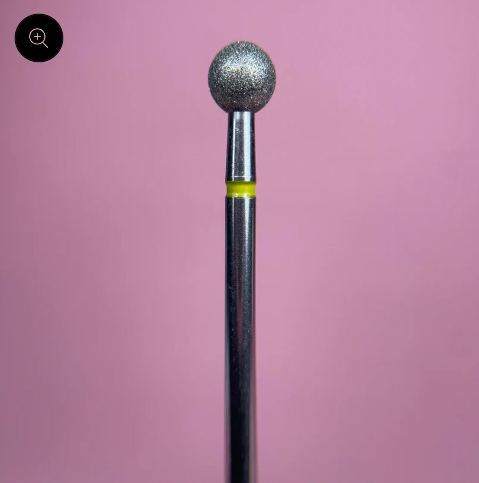 EMBOUT BOULE ( grain jaune )