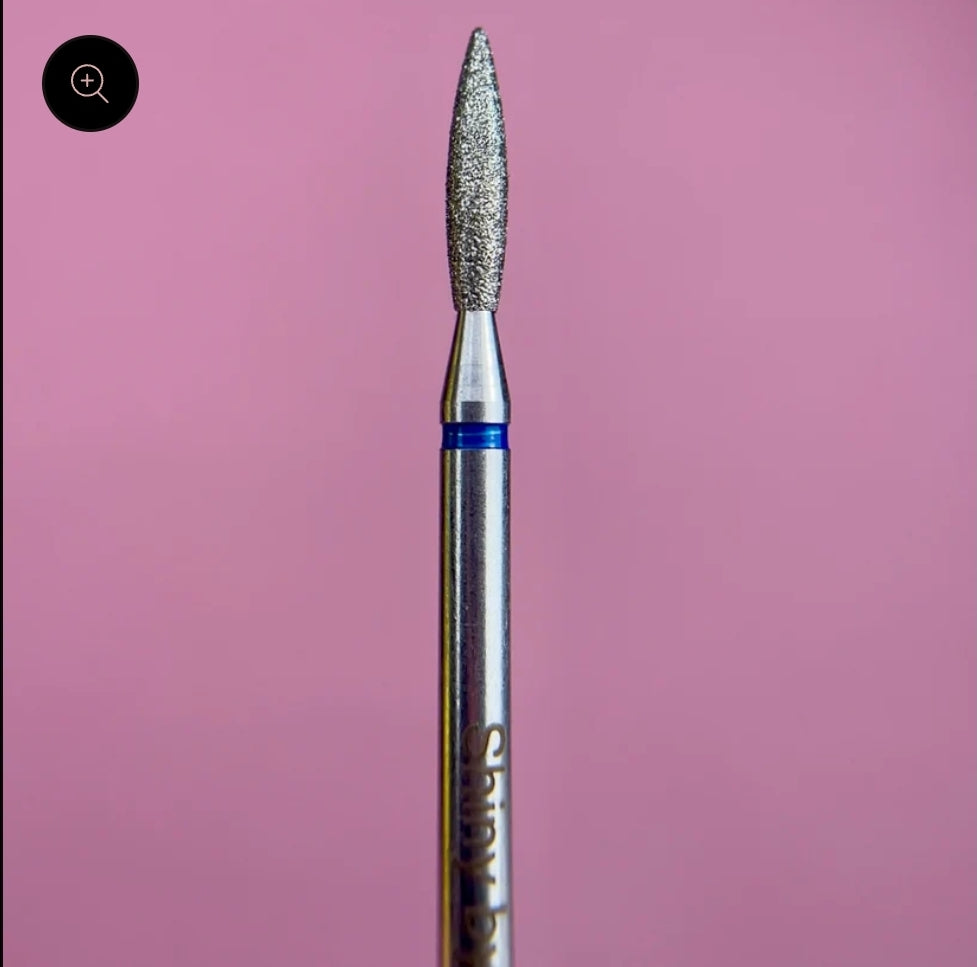 EMBOUT FLAMME ( grain bleu )